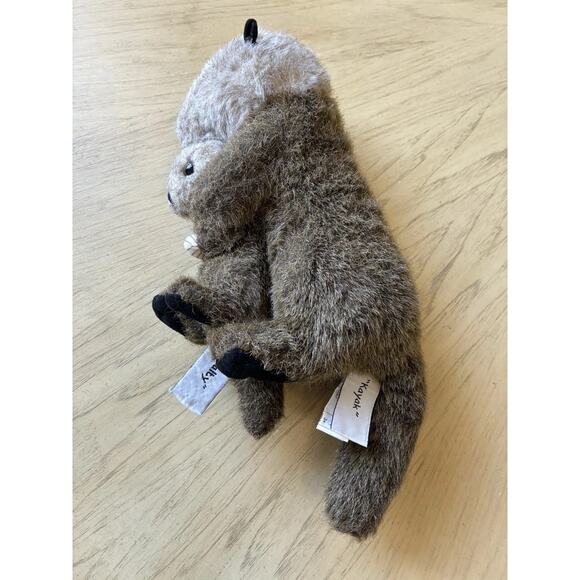 Stuffed Animal Sea Otter Mom Holding Baby Salty Kayak Collectible Plush Adorable - Picture 9 of 16